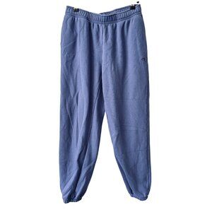Champion Blue Fleece Sweatpants pockets XS Elastic Waistband 60% Cotton 40% Poly